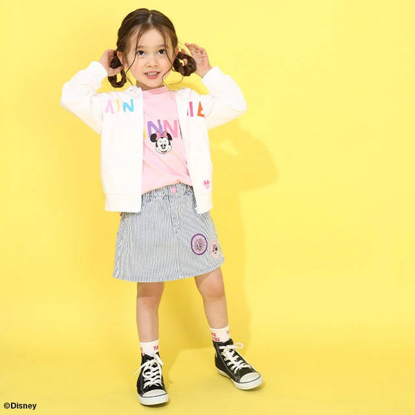 日本童裝 BDL x Disney 牛仔短裙 80-140cm 女童款 夏季 SKIRTS