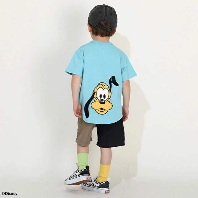 Japanese BDL x Disney Big Head Print Short Sleeve Top 80-140cm Boys/Girls Summer TOPS 