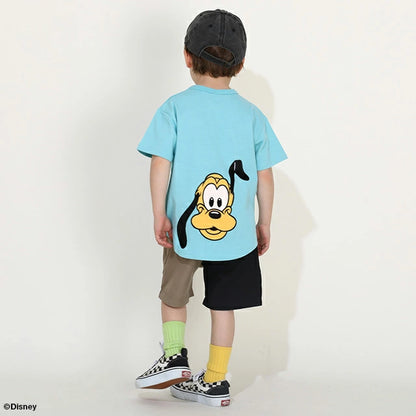 Japanese BDL x Disney Big Head Print Short Sleeve Top 80-140cm Boys/Girls Summer TOPS 