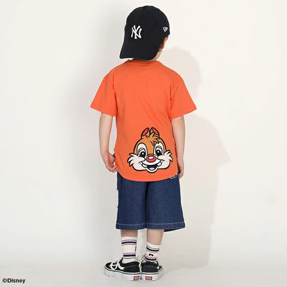 Japanese BDL x Disney Big Head Print Short Sleeve Top 80-140cm Boys/Girls Summer TOPS 