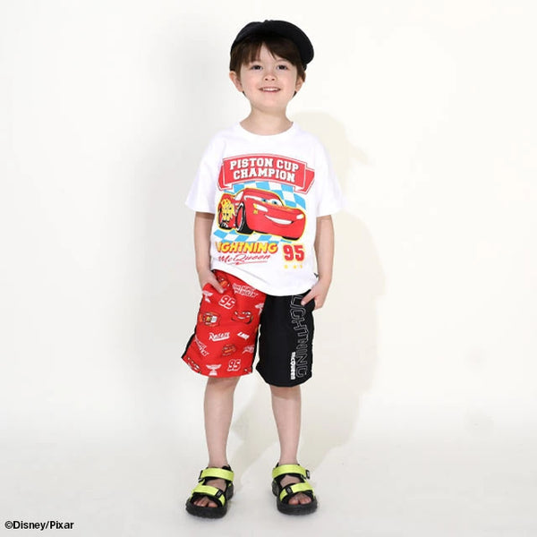 日本童裝 BDL x Disney 水陸兩用 速乾系列 Cars短褲/沙灘褲 90-130cm 男童款 夏季 PANTS 夏日玩水泳衣特輯
