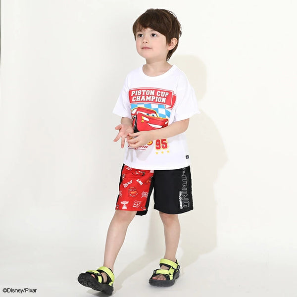 日本童裝 BDL x Disney 水陸兩用 速乾系列 Cars短褲/沙灘褲 90-130cm 男童款 夏季 PANTS 夏日玩水泳衣特輯