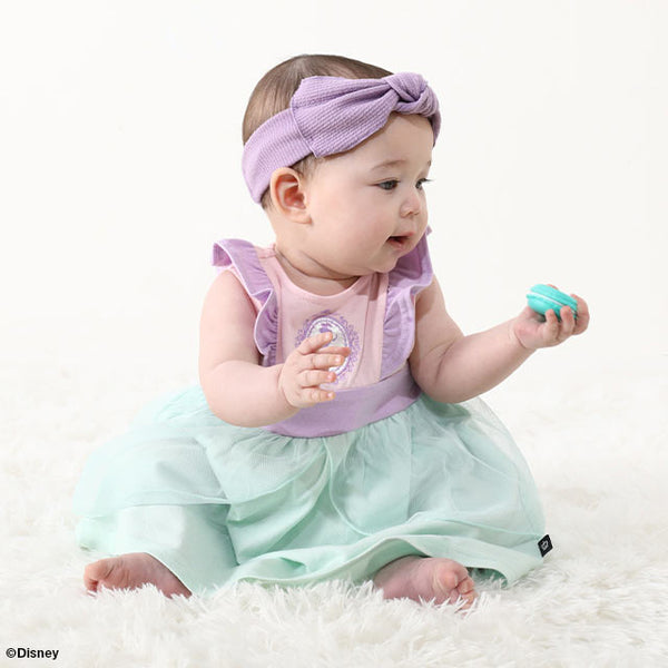 日本童裝 BDL x Disney 公主三件套裝 70-80cm 女童款 初生嬰兒 夏季 TOPS PANTS