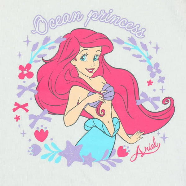 日本童裝 BDL x Disney 公主薄紗袖上衣 100-130cm 女童款 夏季 TOPS