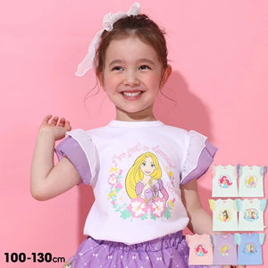日本童裝 BDL x Disney 公主薄紗袖上衣 100-130cm 女童款 夏季 TOPS