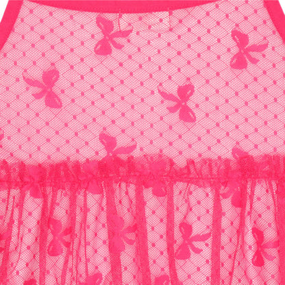Japanese children's clothing BDL suspender mesh skirt top two-piece set 90-140cm girls summer TOPS DRESSES 