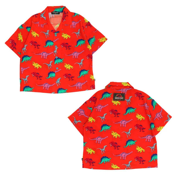 日本童裝 BDL x JURASSIC WORLD 侏羅紀公園襯衫 90-130cm 男童款 夏季 TOPS