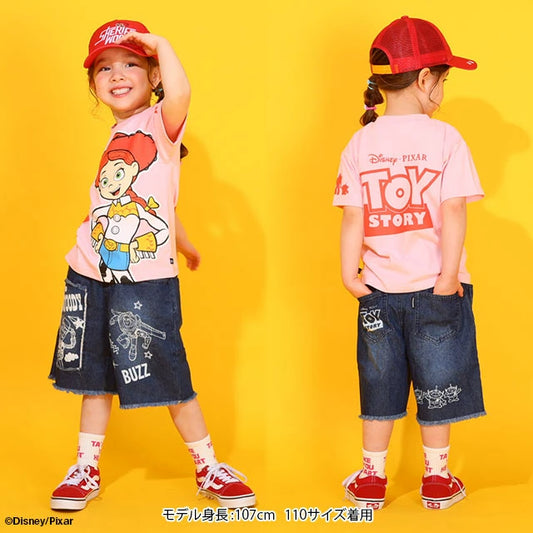 Japanese BDL x Disney Toy Story Jeans 80-140cm Boys'/Girls' Summer PANTS 