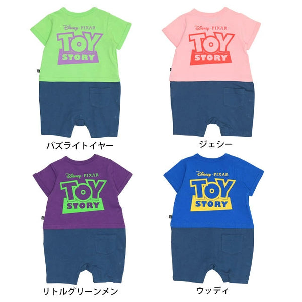日本童裝 BDL x Disney 親子裝 夜光 Toy Story連衣 80cm 男童款 初生嬰兒 夏季 Jumpsuit