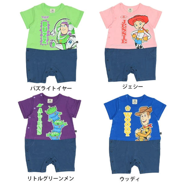 日本童裝 BDL x Disney 親子裝 夜光 Toy Story連衣 80cm 男童款 初生嬰兒 夏季 Jumpsuit