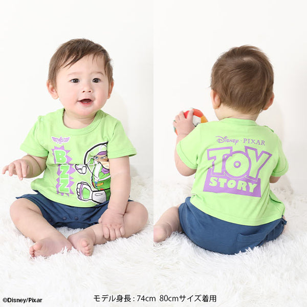 日本童裝 BDL x Disney 親子裝 夜光 Toy Story連衣 80cm 男童款 初生嬰兒 夏季 Jumpsuit