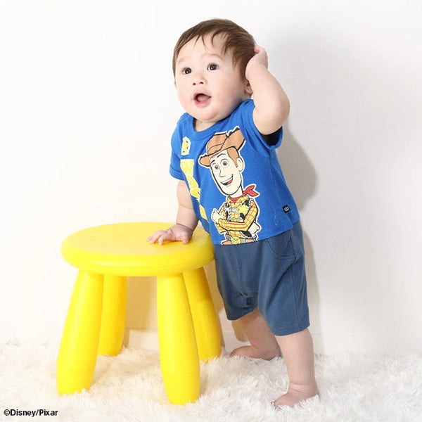 日本童裝 BDL x Disney 親子裝 夜光 Toy Story連衣 80cm 男童款 初生嬰兒 夏季 Jumpsuit