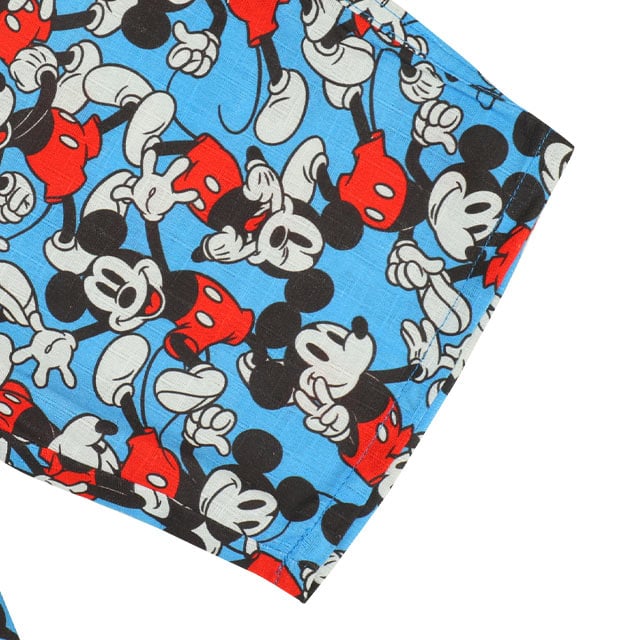 BDL x Disney Mickey Jinbe Japanese Kimono 80-130cm Boys' Newborn Summer TOPS PANTS Japanese Summer Festival Special