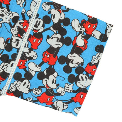 BDL x Disney Mickey Jinbe Japanese Kimono 80-130cm Boys' Newborn Summer TOPS PANTS Japanese Summer Festival Special