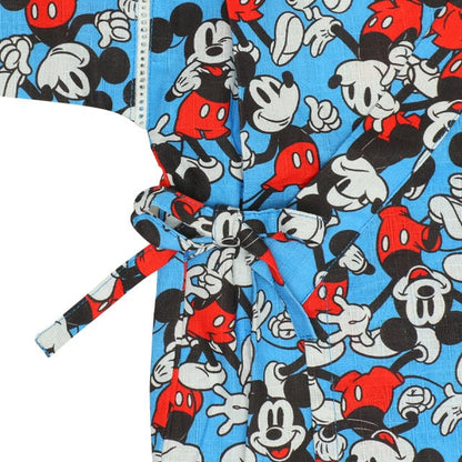 BDL x Disney Mickey Jinbe Japanese Kimono 80-130cm Boys' Newborn Summer TOPS PANTS Japanese Summer Festival Special