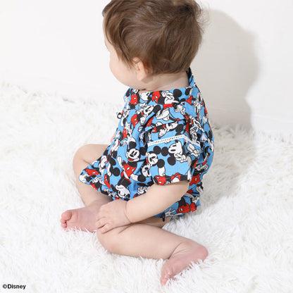 BDL x Disney Mickey Jinbe Japanese Kimono 70-80cm Boys' Summer Jumpsuit for Newborn Babies. Japanese Summer Festival Special.