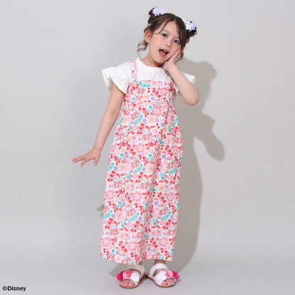 Japanese BDL x Disney 2Way Minnie Yukata Japanese Kimono 90-140cm Girls Summer Outerwear Dresses Japanese Summer Festival Special