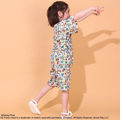 BDL x Disney Toy Story Jinbei Kimono 80-130cm Boys' Newborn Summer TOPS PANTS Japanese Summer Festival Special