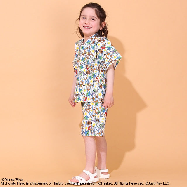 BDL x Disney Toy Story Jinbei Kimono 80-130cm Boys' Newborn Summer TOPS PANTS Japanese Summer Festival Special