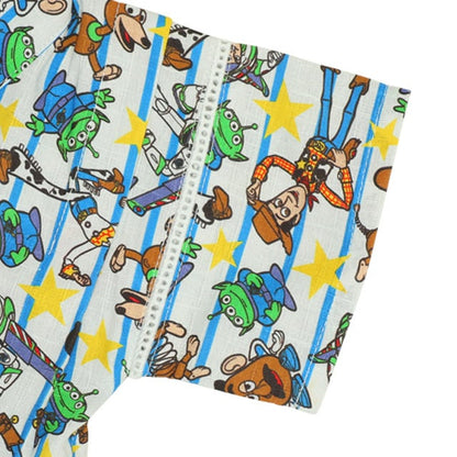 BDL x Disney Toy Story Jinbei Japanese Kimono 70-80cm Boys' Summer Jumpsuit for Newborn Babies. Japanese Summer Festival Special.