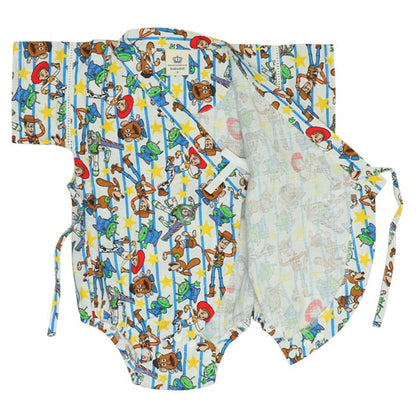 BDL x Disney Toy Story Jinbei Japanese Kimono 70-80cm Boys' Summer Jumpsuit for Newborn Babies. Japanese Summer Festival Special.
