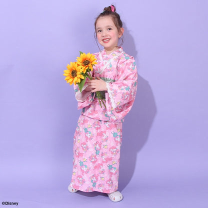 BDL x Disney 2Way Yukata Japanese Kimono 90-140cm Girls Summer Outerwear Dresses Japanese Summer Festival Special