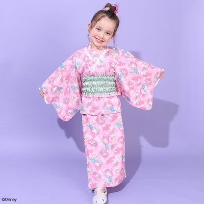 BDL x Disney 2Way Yukata Japanese Kimono 90-140cm Girls Summer Outerwear Dresses Japanese Summer Festival Special