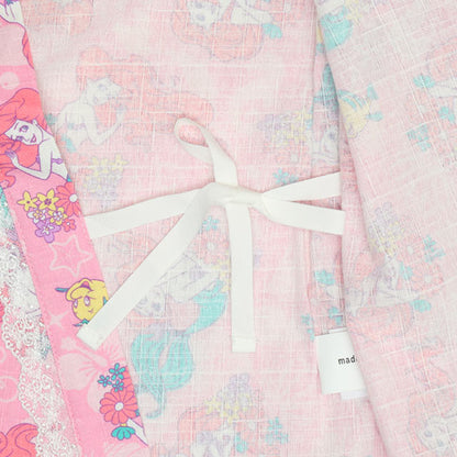 BDL x Disney 2Way Yukata Japanese Kimono 90-140cm Girls Summer Outerwear Dresses Japanese Summer Festival Special