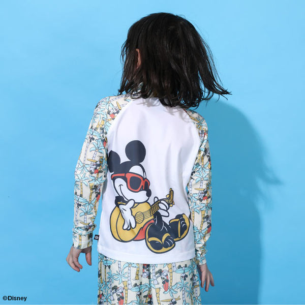 日本童裝 BDL x Disney 防UV 水陸兩搞 米奇泳衣外套 90-140cm 男童款 夏季 OUTERWEAR 夏日玩水泳衣特輯