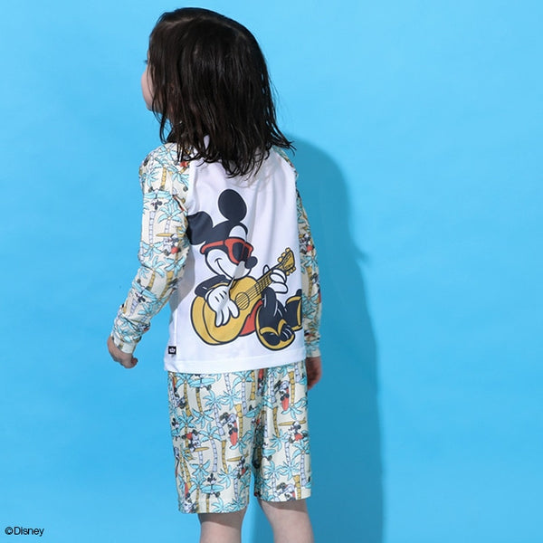 日本童裝 BDL x Disney 防UV 水陸兩搞 米奇泳衣外套 90-140cm 男童款 夏季 OUTERWEAR 夏日玩水泳衣特輯
