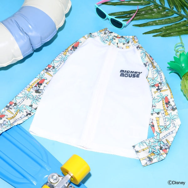 日本童裝 BDL x Disney 防UV 水陸兩搞 米奇泳衣外套 90-140cm 男童款 夏季 OUTERWEAR 夏日玩水泳衣特輯