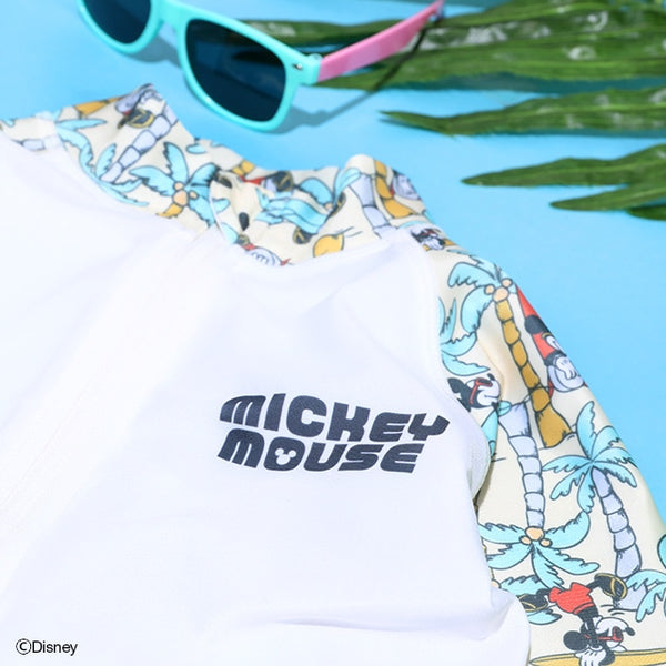 日本童裝 BDL x Disney 防UV 水陸兩搞 米奇泳衣外套 90-140cm 男童款 夏季 OUTERWEAR 夏日玩水泳衣特輯