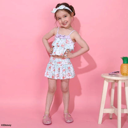 Japanese BDL x Disney Princess Swimsuit with Headband 90-130cm Girls' Summer Swimsuit Special 