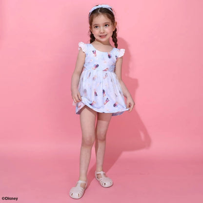 Japanese BDL x Disney Princess Swimsuit with Headband 90-130cm Girls' Summer Swimsuit Special 