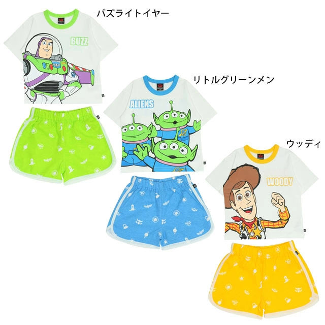 Japanese BDL x Disney sports top and shorts set 80-120cm boys' summer TOPS PANTS 