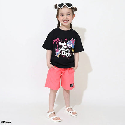 Japanese BDL x Disney parent-child wear water-changing print tops (80-150cm) for boys and girls (summer TOPS) 