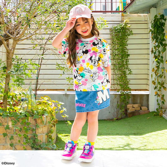 Japanese BDL x Disney Denim Skirt 80-140cm Girls Summer SKIRTS 