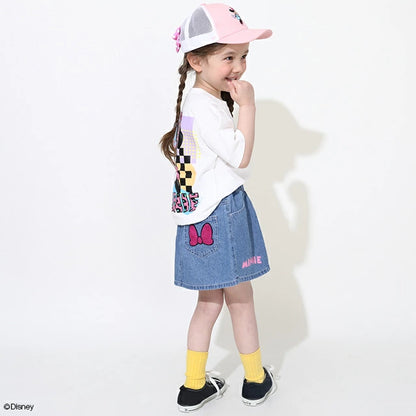Japanese BDL x Disney Denim Skirt 80-140cm Girls Summer SKIRTS 