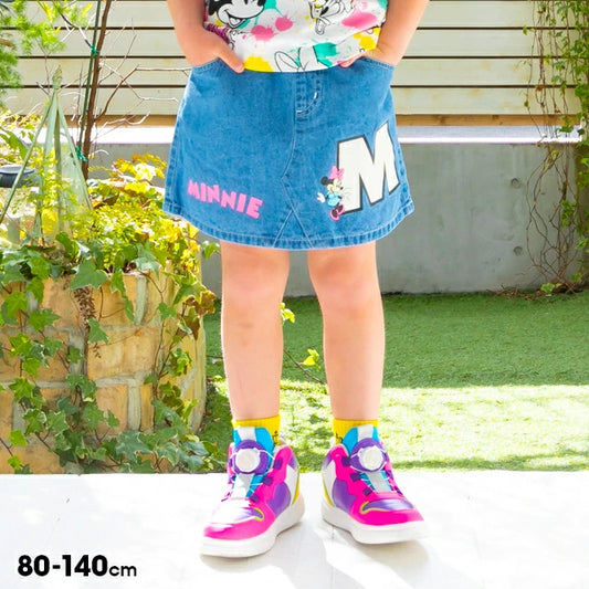 Japanese BDL x Disney Denim Skirt 80-140cm Girls Summer SKIRTS 