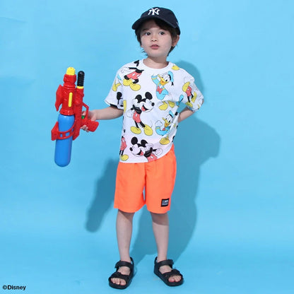 Japanese BDL x Disney casual tops and shorts set 80-120cm boys' summer TOPS PANTS 