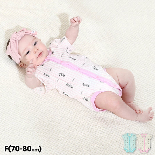 Japanese BDL x Disney Jumpsuit (70-80cm) for Boys and Girls (Summer Jumpsuit for Newborns) 