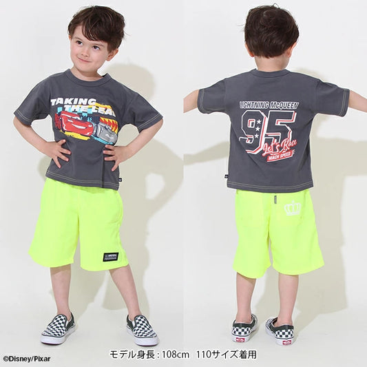 Japanese BDL x Disney Cars Printed Tops (90-130cm) for Boys (Summer) 