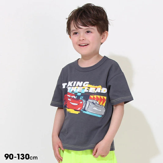 Japanese BDL x Disney Cars Printed Tops (90-130cm) for Boys (Summer) 