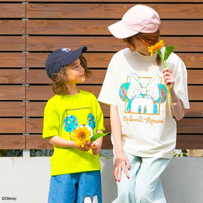 Japanese BDL x Disney parent-child print tops (80-150cm) for boys and girls (summer TOPS) 