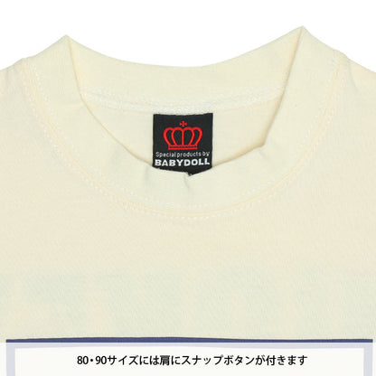Japanese BDL x Disney parent-child print tops (80-150cm) for boys and girls (summer TOPS) 