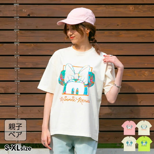 Japanese BDL x Disney parent-child print tops (S-XL, adult size, summer TOPS) 