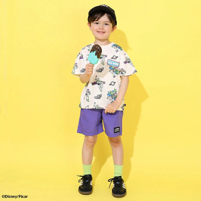 Japanese BDL x Disney Toy Story Mesh Print Top 80-140cm Boys Summer TOPS 