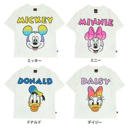 Japanese BDL x Disney parent-child print tops (80-150cm) for boys and girls (summer TOPS) 