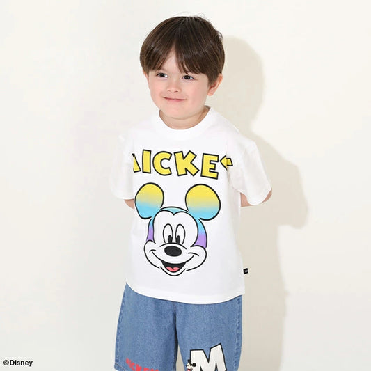 Japanese BDL x Disney parent-child print tops (80-150cm) for boys and girls (summer TOPS) 