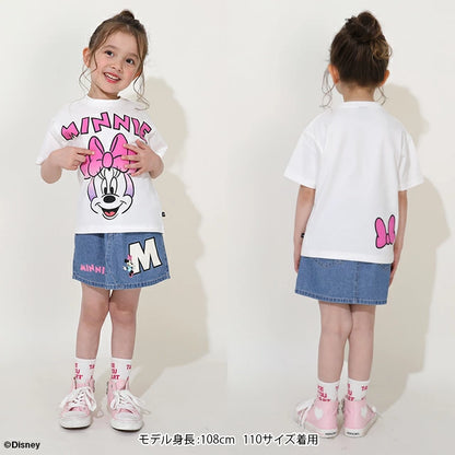 Japanese BDL x Disney parent-child print tops (80-150cm) for boys and girls (summer TOPS) 